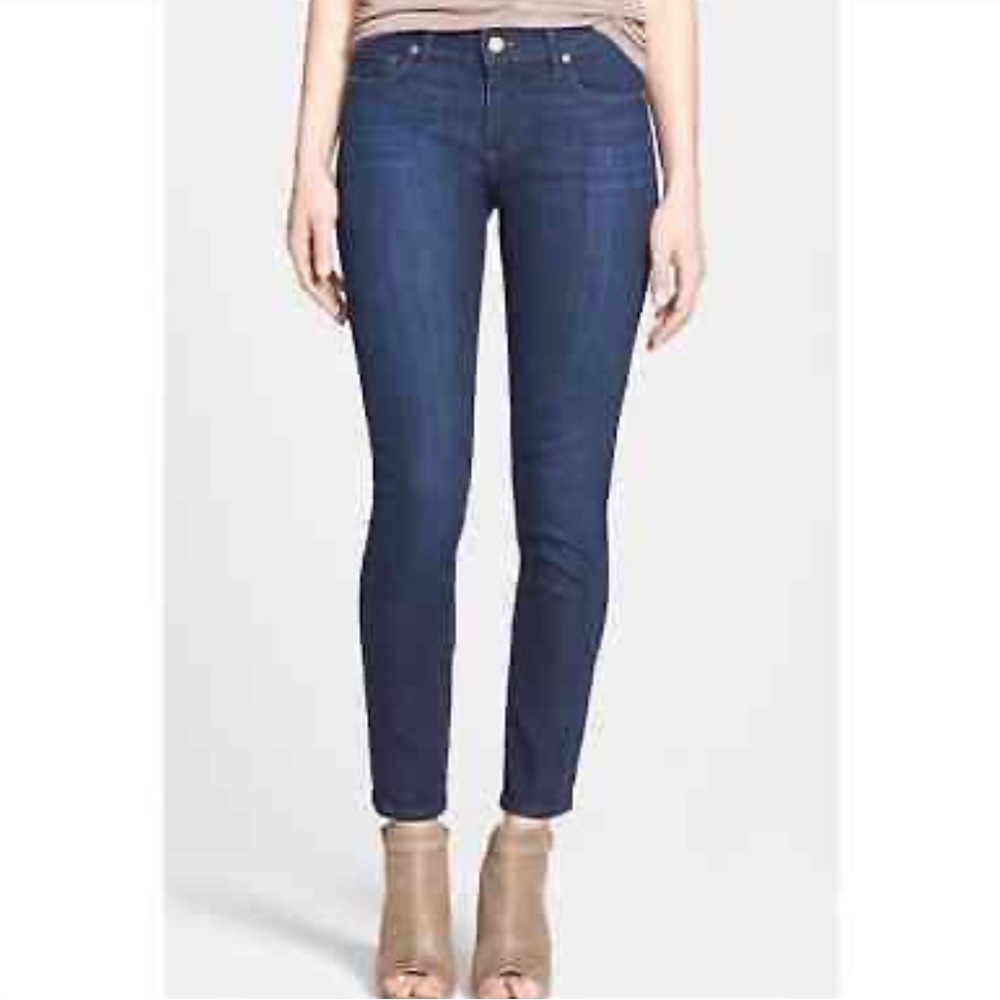 PAIGE Denim Skyline Ankle Peg Jeans in Dixie, Size: 26